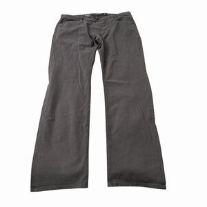 AG Adriano Goldschmied Pants 38x34 Gray The Graduate Tailored Leg Chino Stretch